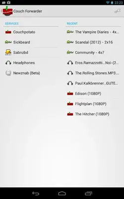 Couch Forwarder Free android App screenshot 7